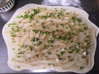 葱油饼的做法步骤：7