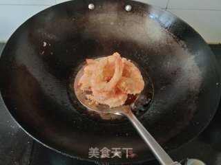 孜然开背虾的做法步骤：7