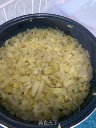 团子—豆腐干肉末榨菜馅的做法步骤：2
