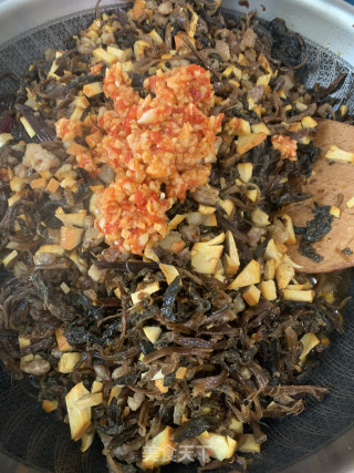 团子—豆腐干肉末榨菜馅的做法步骤：11