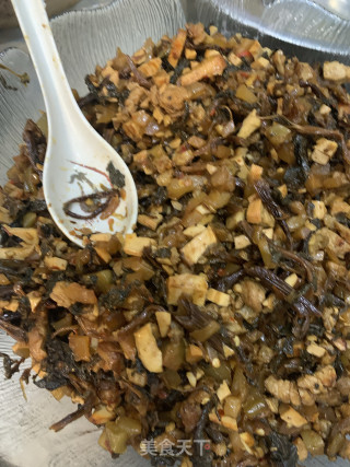 团子—豆腐干肉末榨菜馅的做法步骤：15