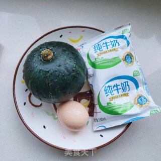 南瓜蒸鸡蛋的做法步骤：1