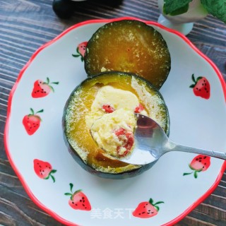 南瓜蒸鸡蛋的做法步骤：9