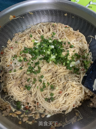 炒面线的做法步骤：7