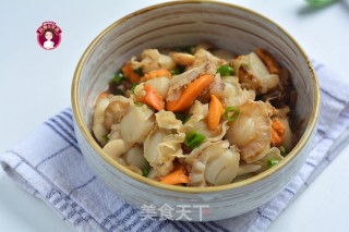 开胃小菜之凉拌扇贝肉的做法步骤：6
