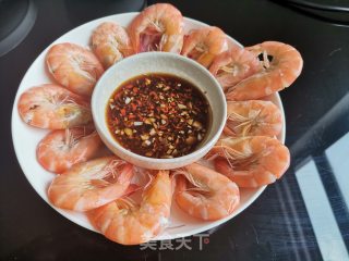 白灼虾的做法步骤：7