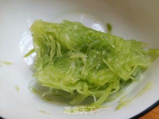 凉拌莴笋丝的做法步骤：3