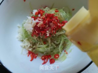 凉拌莴笋丝的做法步骤：8