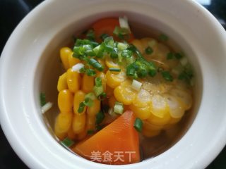 玉米胡萝卜炖排骨的做法步骤：8