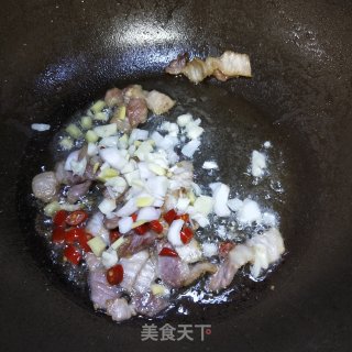五花肉焖黄豆的做法步骤：9