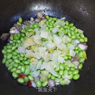 五花肉焖黄豆的做法步骤：10