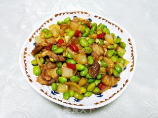 五花肉焖黄豆的做法步骤：13