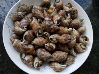 白灼黄螺的做法步骤：5