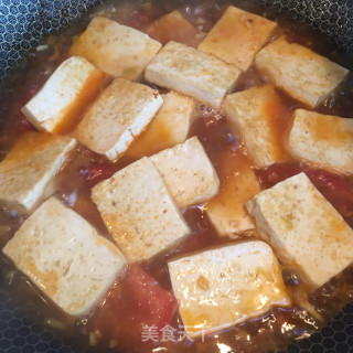 茄汁豆腐的做法步骤：9