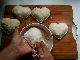 爱心咖喱面包鸡的做法步骤：12