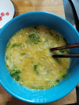 银鱼仔煎蛋的做法步骤：4