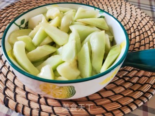 爽口菜瓜的做法步骤：8