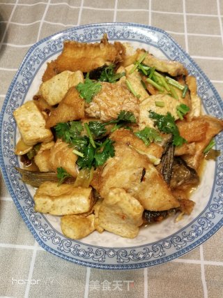 鱼排烧豆腐的做法步骤：10