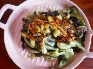 蒜泥茄子的做法步骤：8