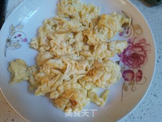 西红柿炒蛋粗茶淡饭最养人，的做法步骤：4