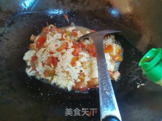 西红柿炒蛋粗茶淡饭最养人，的做法步骤：8