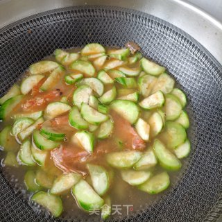 虾滑丝瓜汤的做法步骤：22
