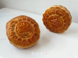 老式五仁月饼的做法步骤：16