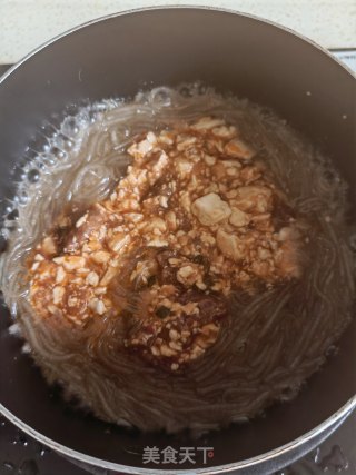香辣豆花粉的做法步骤：4