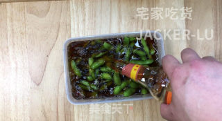 家常糟毛豆，经典下酒菜，毛豆剥剥、冰啤喝喝，不要太惬意。的做法步骤：6