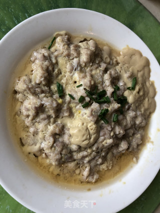 千刀肉蒸蛋的做法步骤：5