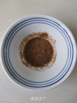 芥末荞面饸饹的做法步骤：2