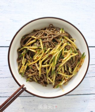 芥末荞面饸饹的做法步骤：9
