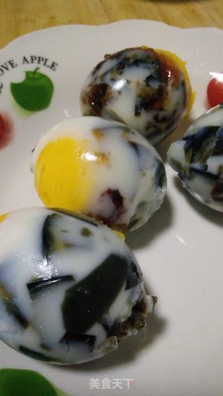 三色蛋的做法步骤：3