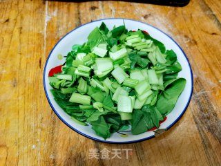 虾仁蛋炒饭的做法步骤：4