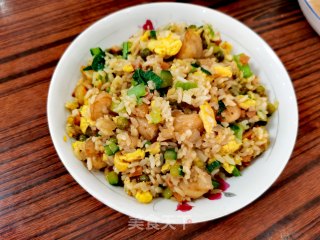 虾仁蛋炒饭的做法步骤：24