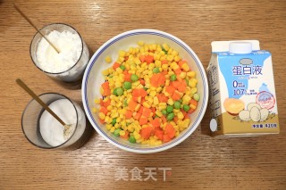 香甜玉米烙的做法步骤：1