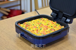 香甜玉米烙的做法步骤：9