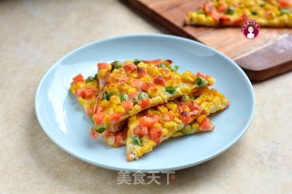 香甜玉米烙的做法步骤：11