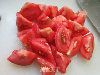 番茄炖圆茄子的做法步骤：3