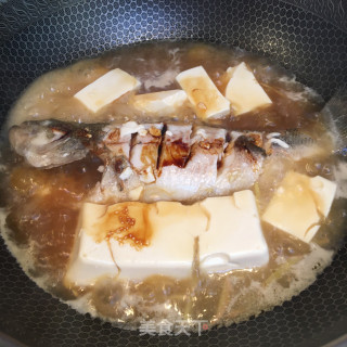 豆腐炖鲈鱼的做法步骤：6