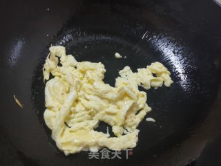 青椒黄瓜炒鸡蛋的做法步骤：4