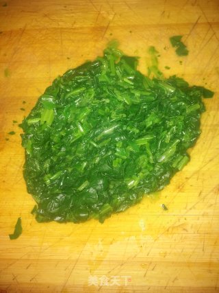菠菜玉米面饼的做法步骤：2