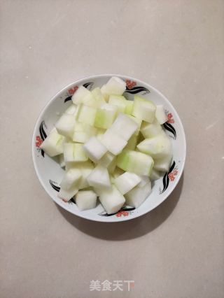 焖烧冬瓜的做法步骤：2