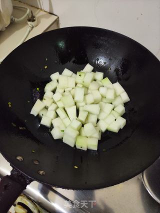 焖烧冬瓜的做法步骤：5