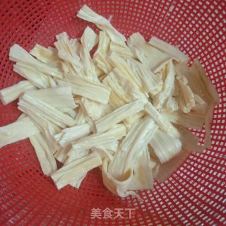 凉拌黄瓜腐竹的做法步骤：3