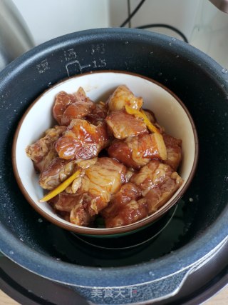 毛豆蒸排骨的做法步骤：4