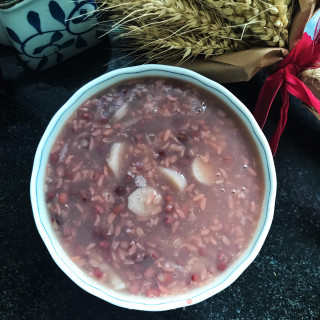 山药红豆稀饭的做法步骤：9