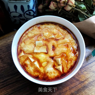 嫩豆腐蒸蛋的做法步骤：10