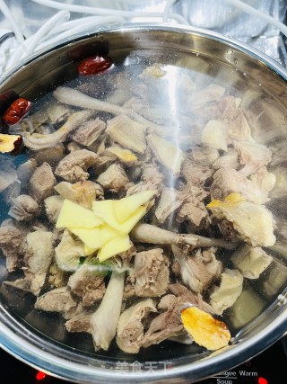 虫草木耳鸽子汤的做法步骤：3