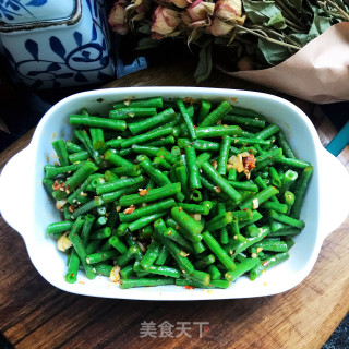 凉拌蒜蓉豇豆的做法步骤：10